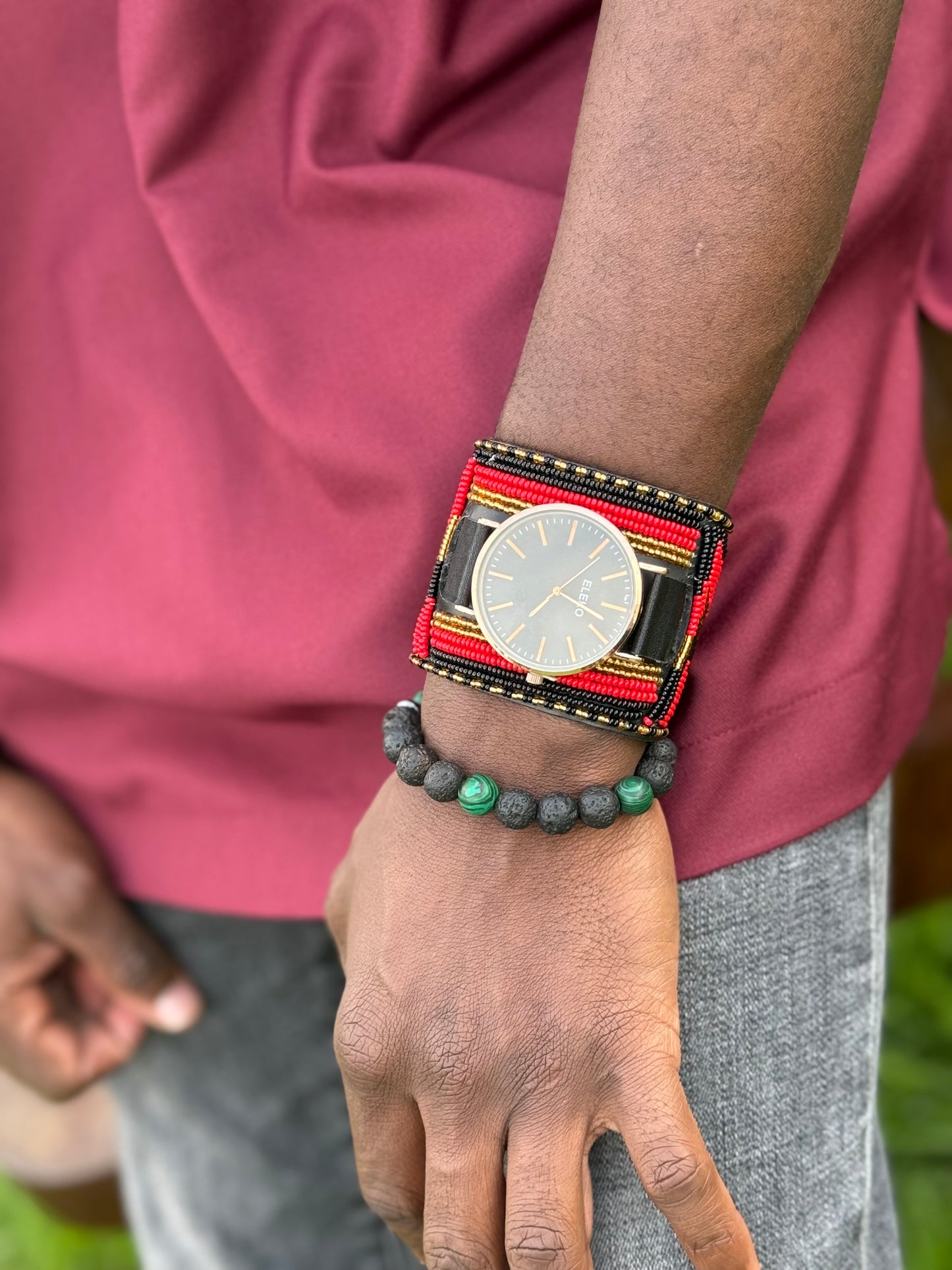 Resian | Sunset Beaded Watch