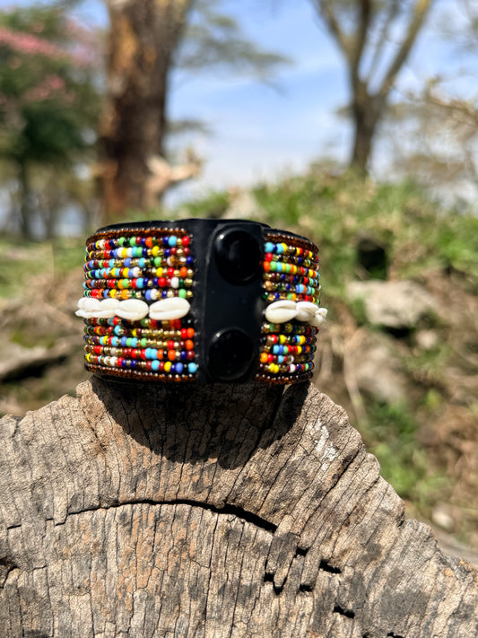 Taiyo | Multicolored Beaded Watch