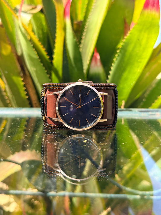 Taiyo | Kahawa Beaded Watch