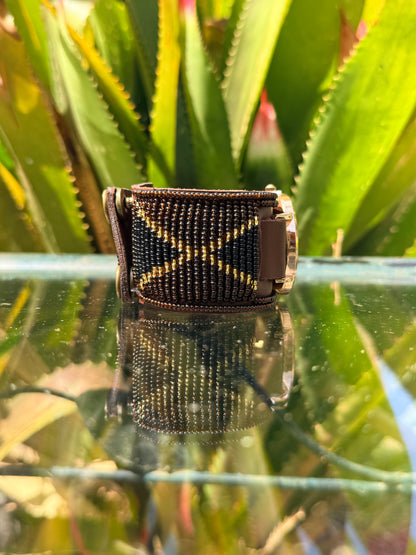 Taiyo | Kahawa Beaded Watch