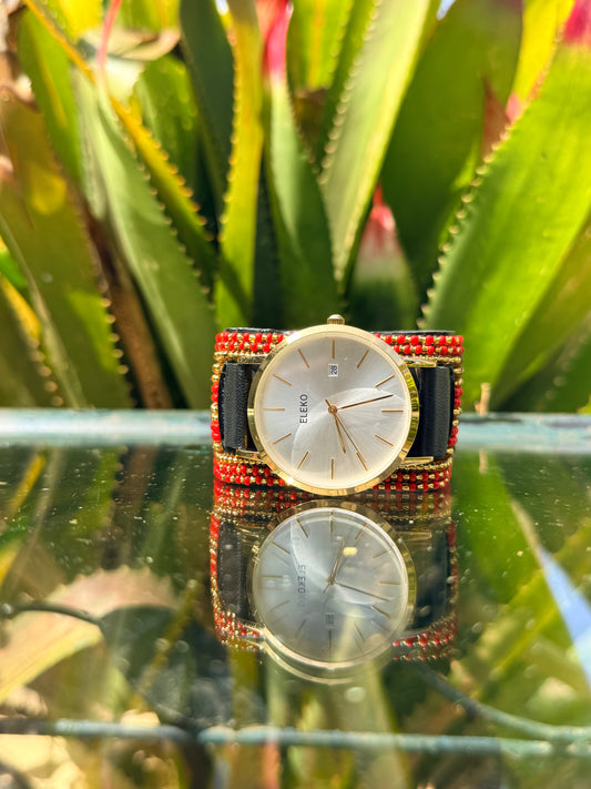Taiyo | Shaba  Beaded Watch