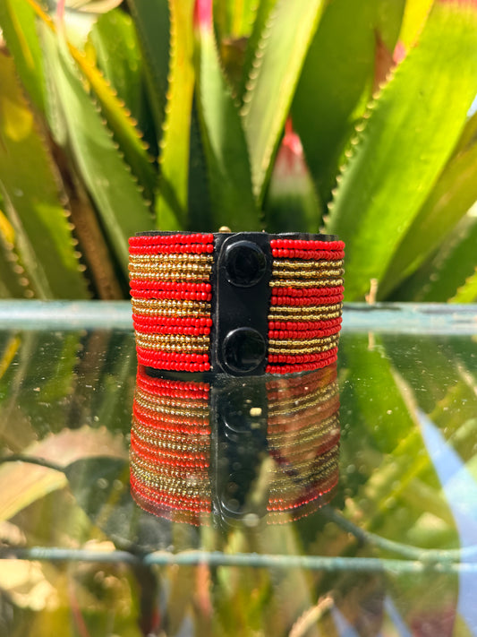 Taiyo | Shaba  Beaded Watch