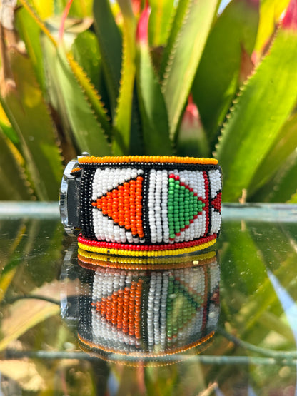 Taiyo | Geometry Beaded Watch