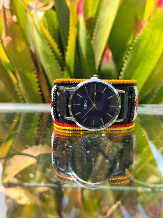 Taiyo | Geometry Beaded Watch