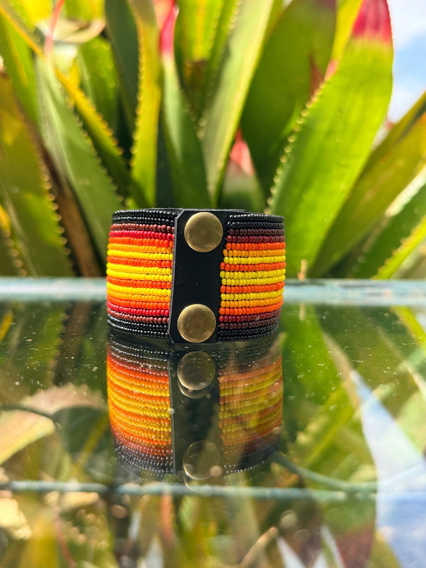 Taiyo | Sunset Beaded Watch