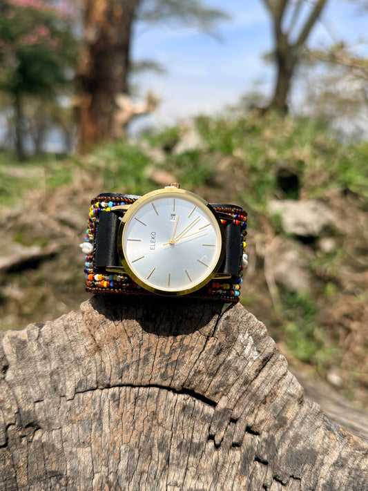 Taiyo | Multicolored Beaded Watch