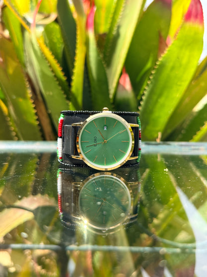 Taiyo | Mixed Color Pattern Beaded Watch