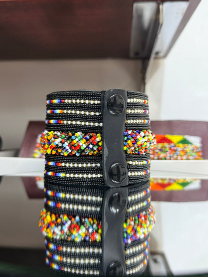 Resian | Emerald Rift Beaded Watch