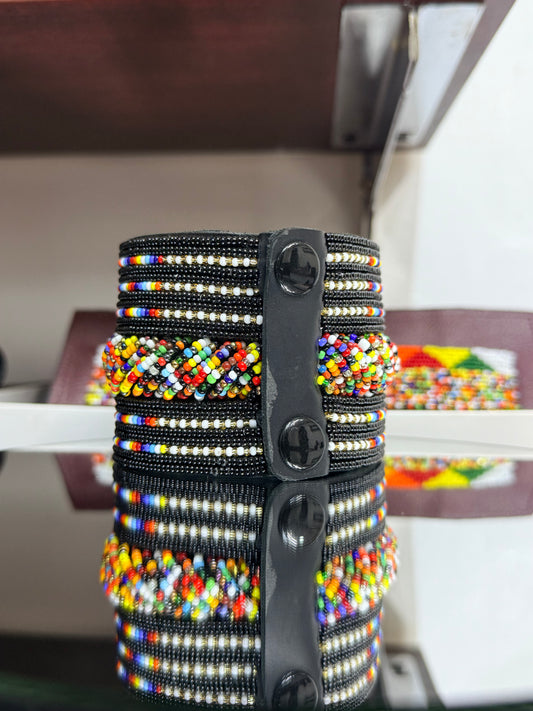 Resian | Emerald Rift Beaded Watch