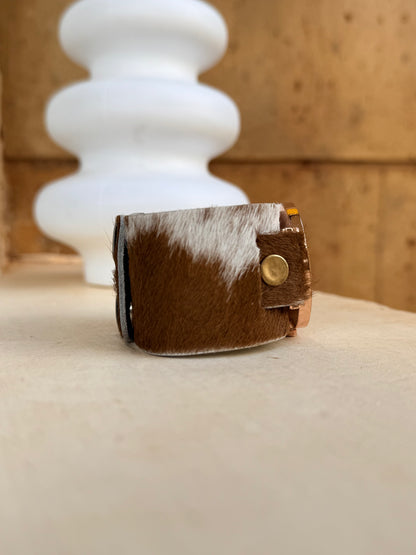 Enchoni | Brown Leather Watch