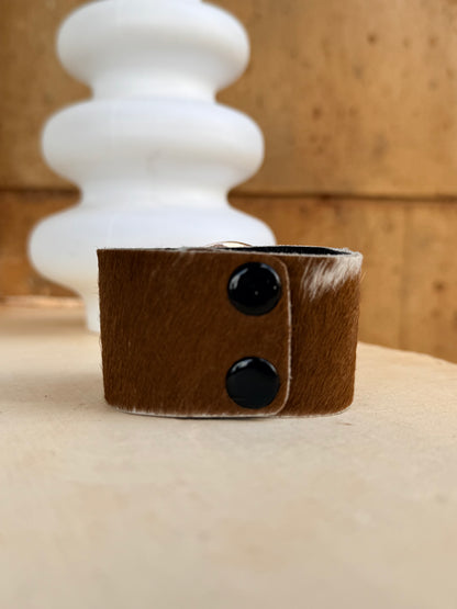 Enchoni | Brown Leather Watch