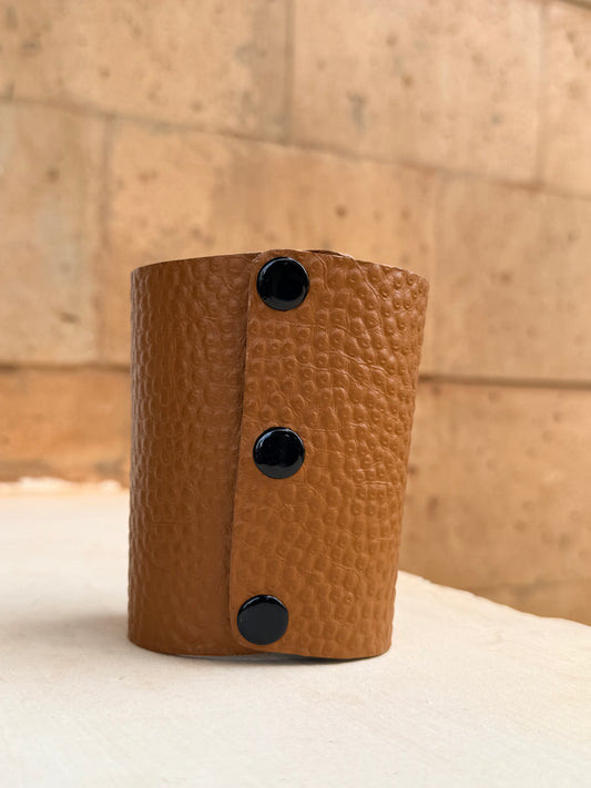 Lemaiyan | Light Brown Leather Watch