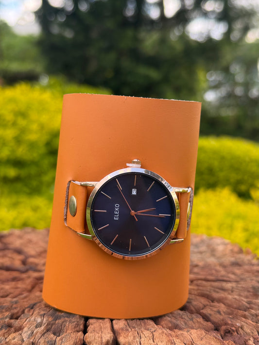 Africa | Brown Beaded Watch