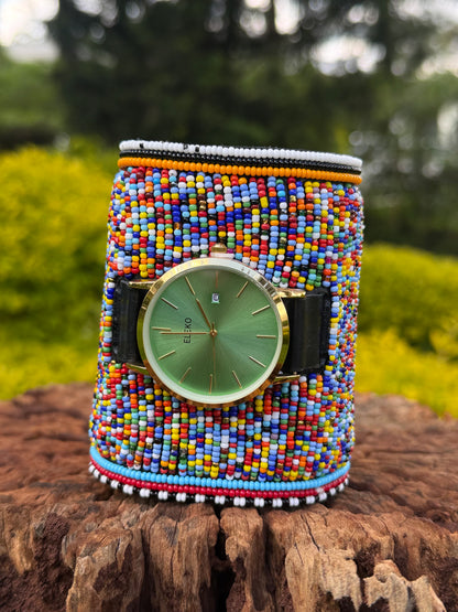 Africa Beaded Watch