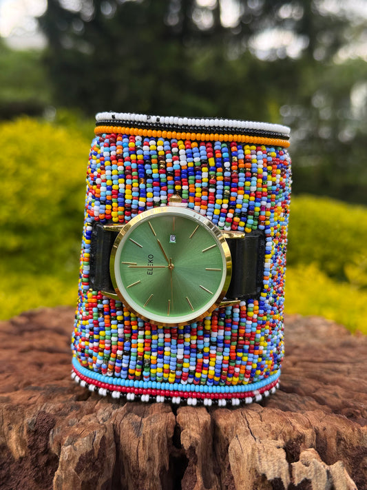 Africa Beaded Watch