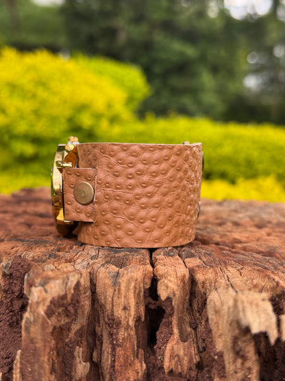 Namelok | Brown Leather Watch