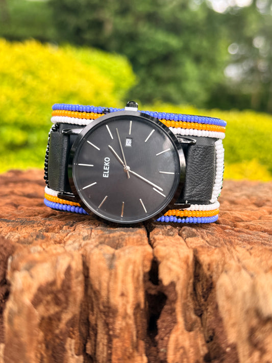Taiyo | Mwanga beaded Watch