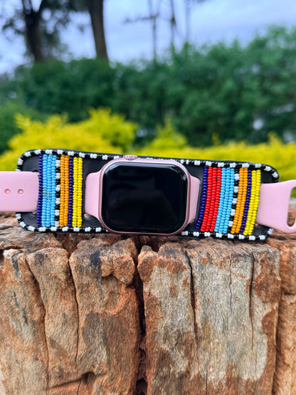 Smart Watch Beaded Strap