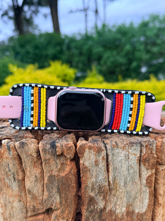 Smart Watch Beaded Strap