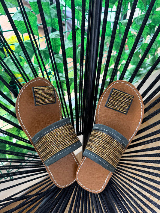 Beaded Sandals