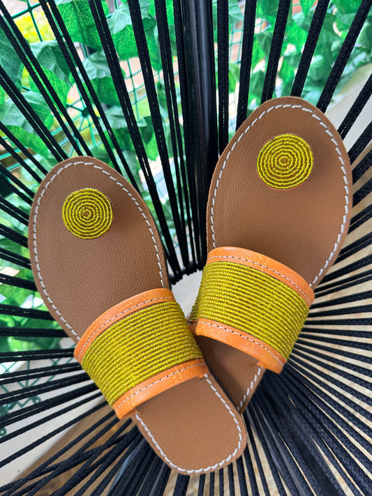 Beaded Sandals