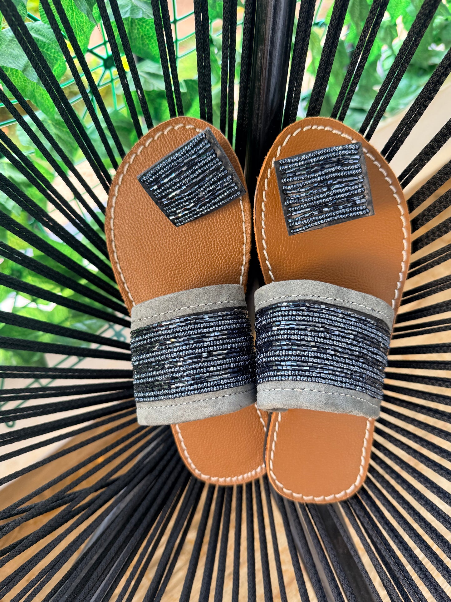Beaded Sandals