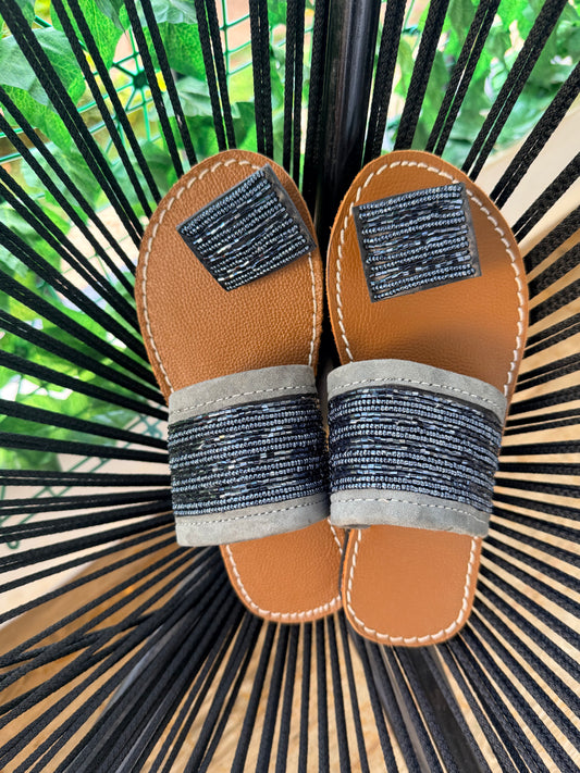 Beaded Sandals