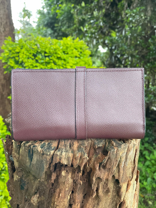 Women Leather Beaded Wallet