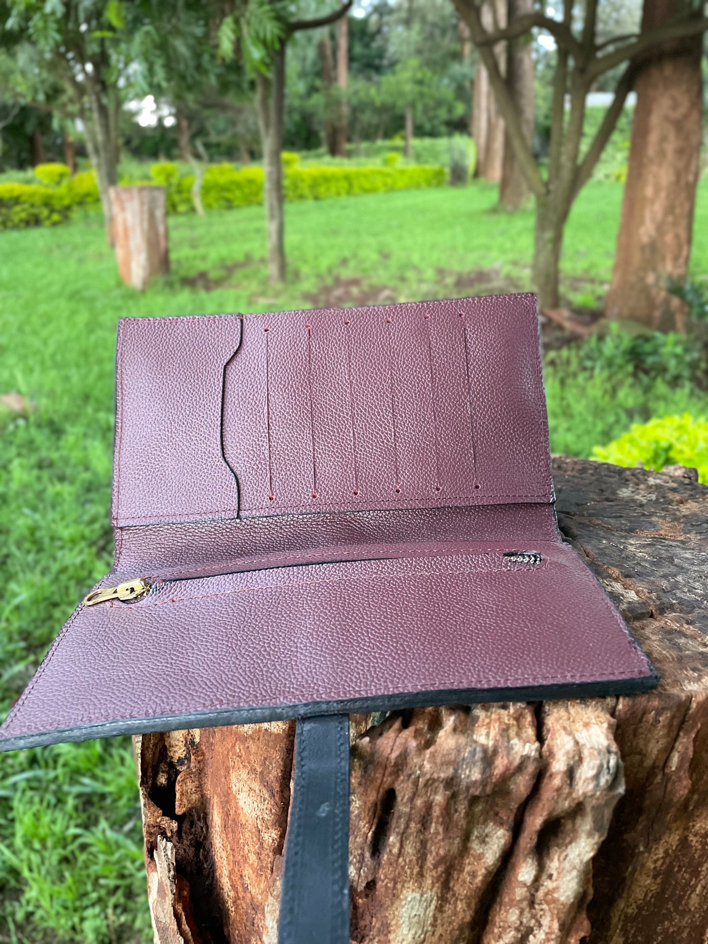 Women Leather Beaded Wallet
