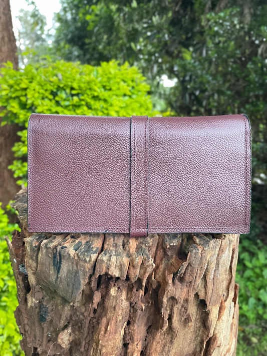 Women Leather Beaded Wallet